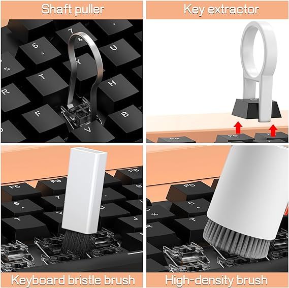 Multi-Functional Cleaning Kit – All-in-One Tool Set for Home, Office & Car Cleaning